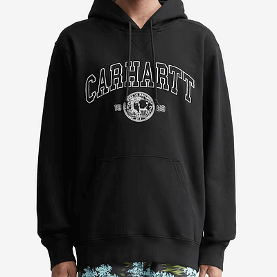 HOODED COIN SWEAT - Image 1