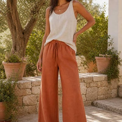 Dune Linen Tank - Image 2