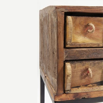 rustic‑industrial console table - Image 1