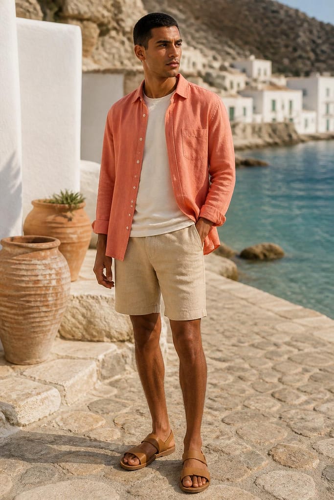 Portofino Linen Short