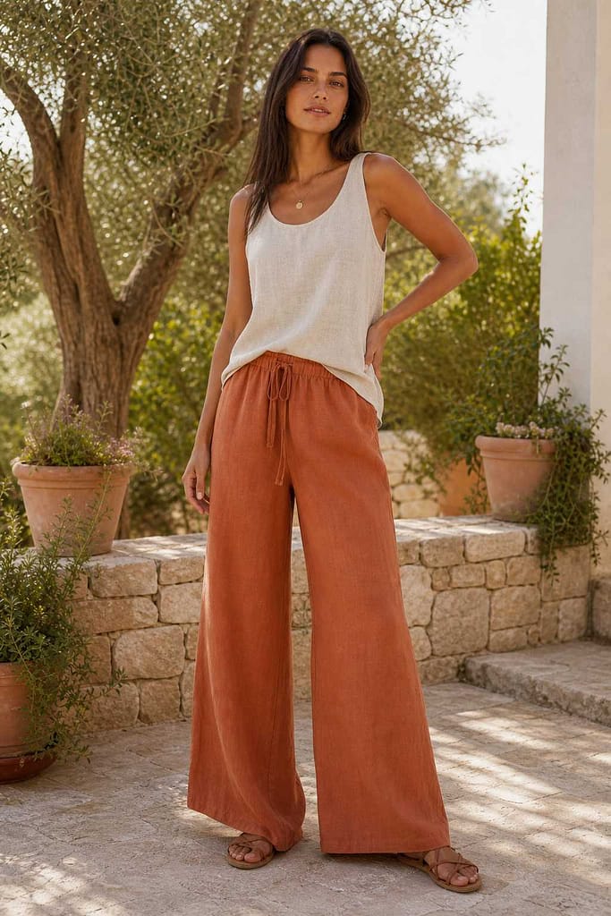 Pulse Linen Slip Dress