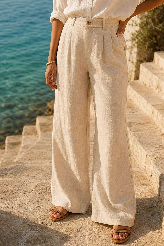 Shoreline Linen Trouser