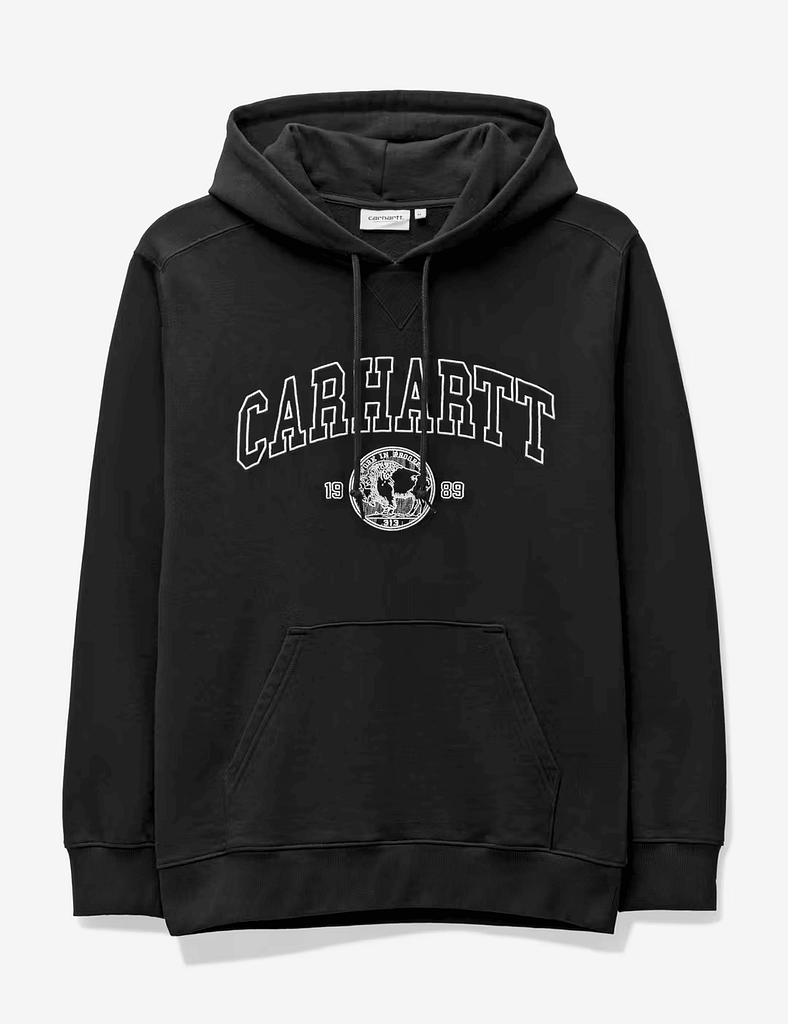 HOODED COIN SWEAT