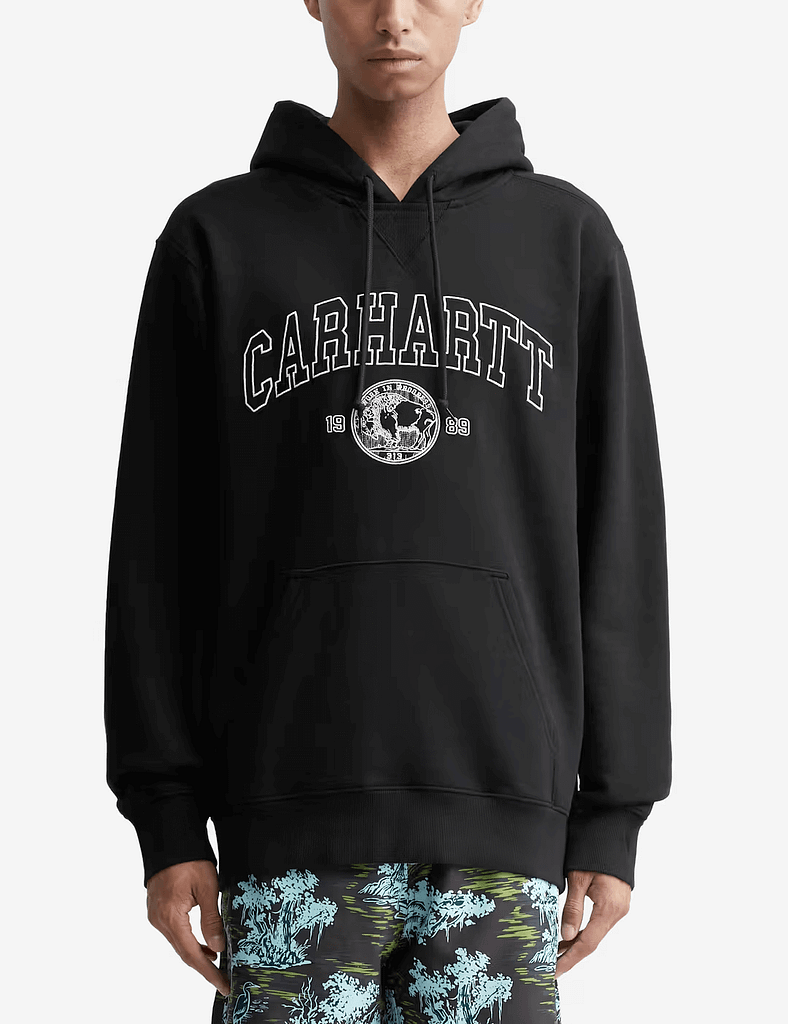 HOODED COIN SWEAT