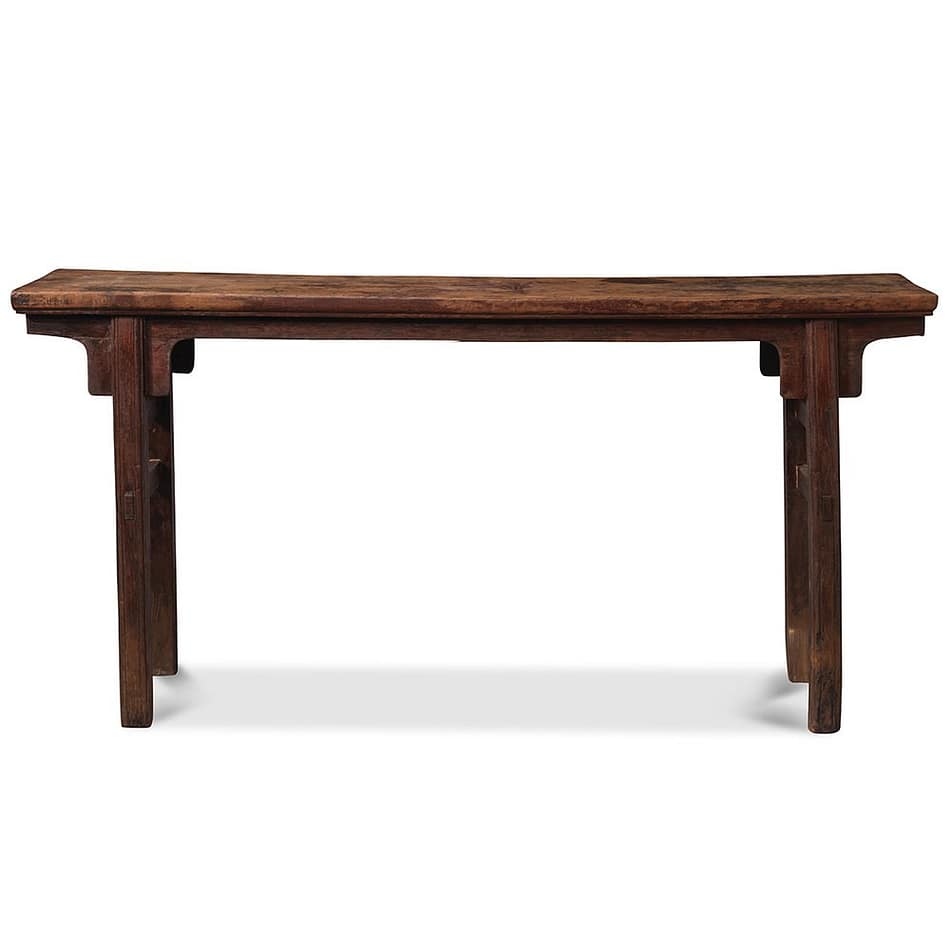 Rustic Minimal Wooden Console